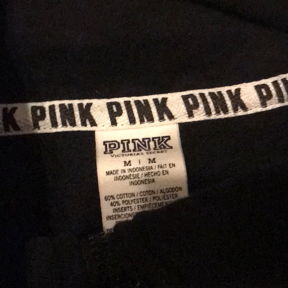 Pink Hoodie Half Zip - Picture 2 of 3